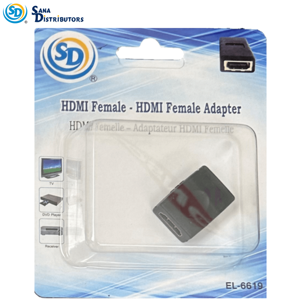 Sd Hdmi Female -Hdmi Female Adapter