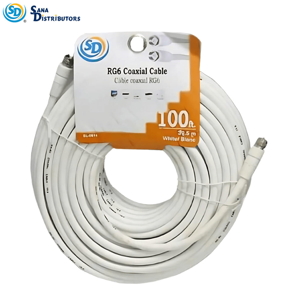 Sd rg6 100 Ft. Coaxial Cable