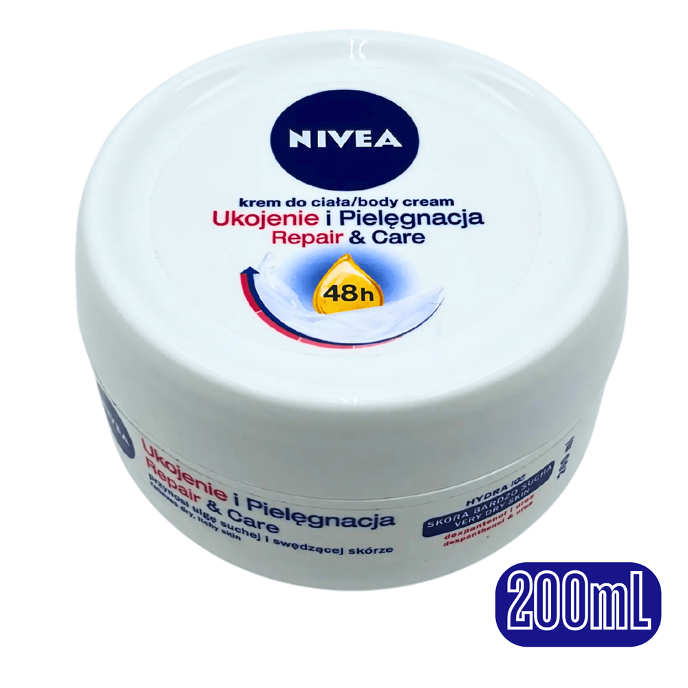 Nivea Body Cream – Repair & Care 48hr – 200 mL