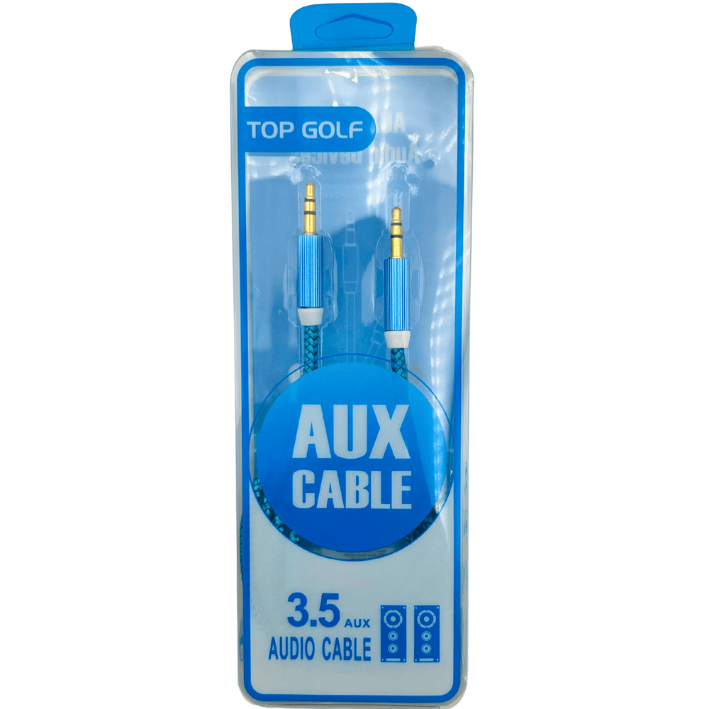 Stereo 3.5 mm Aux Cable - Assorted Colours