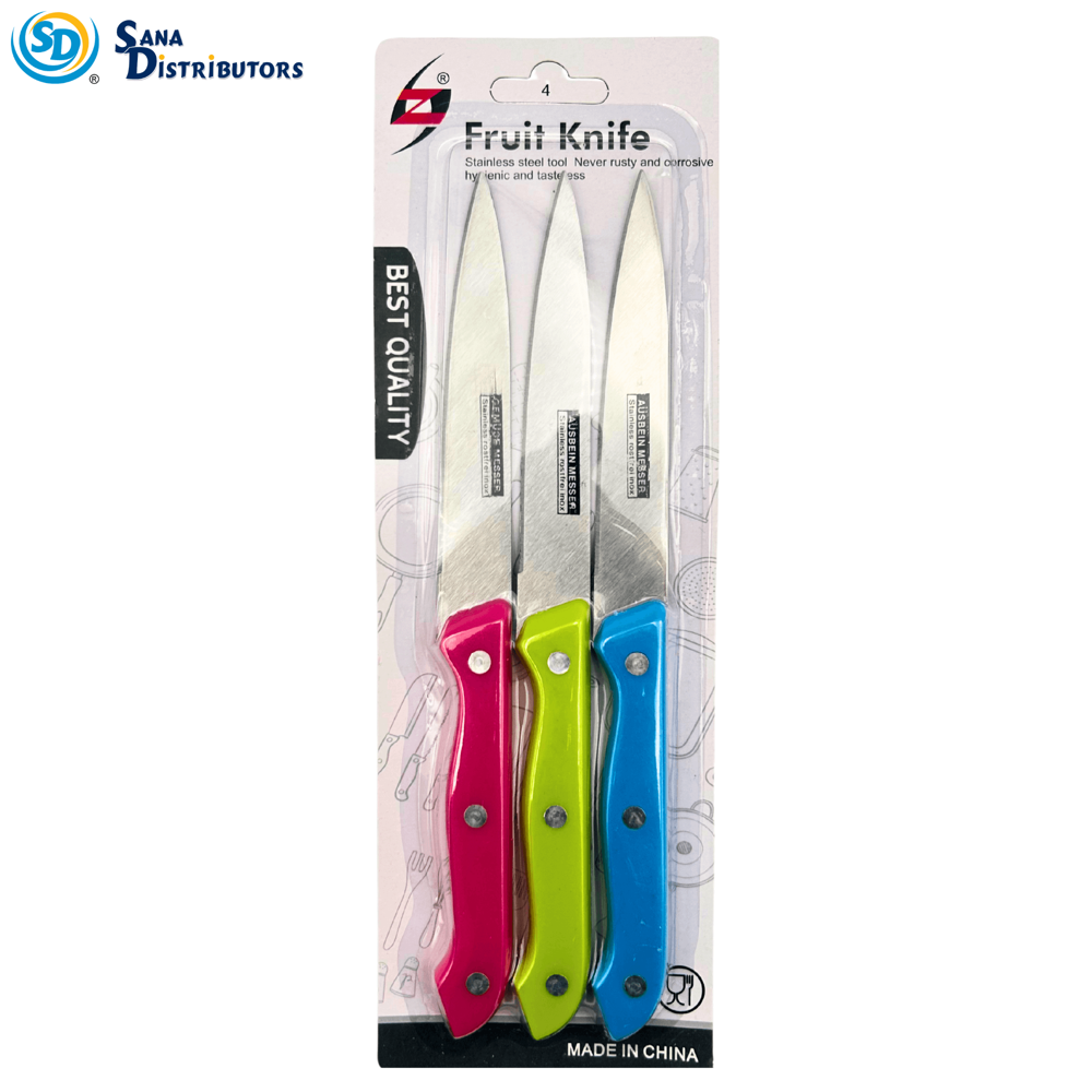 3pcs Knife Set 4.5"