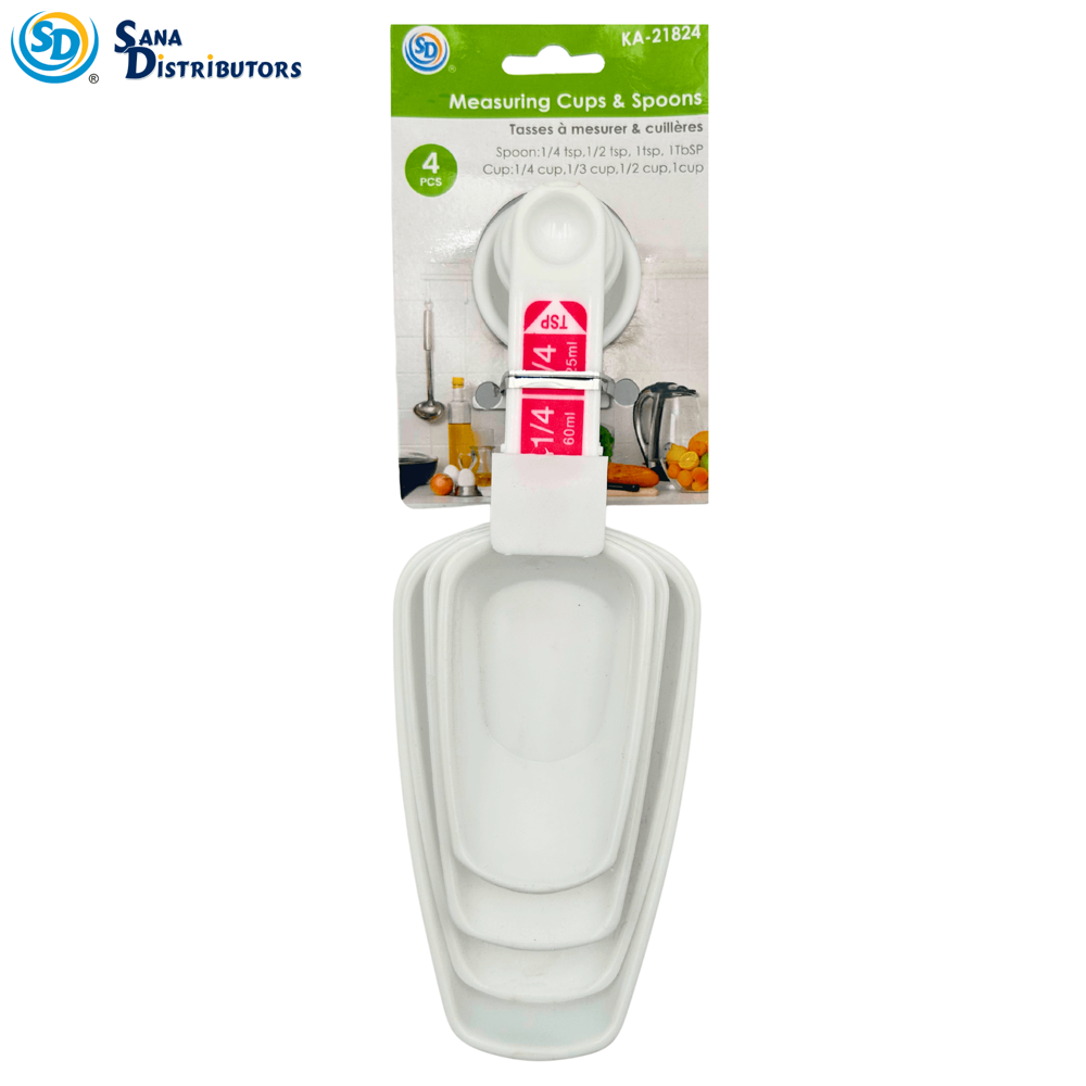 Sd Measuring Cups/spoons 4pcs