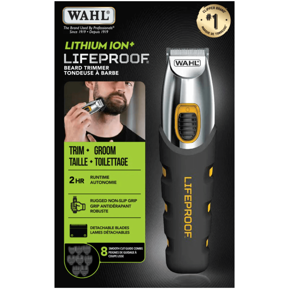 Wahl Lithium Ion - Lifeproof Beard Trimmer #3239