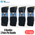 Sd Work Socks - Black - Size 10-13