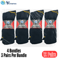 Sd Work Socks - Black - Size 9-11