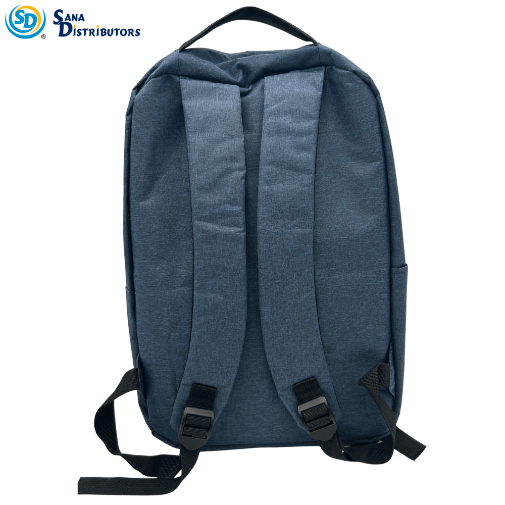 Laptop Backpack W/usb- [16" x 11.5" x 4.5"] - Assorted Colours