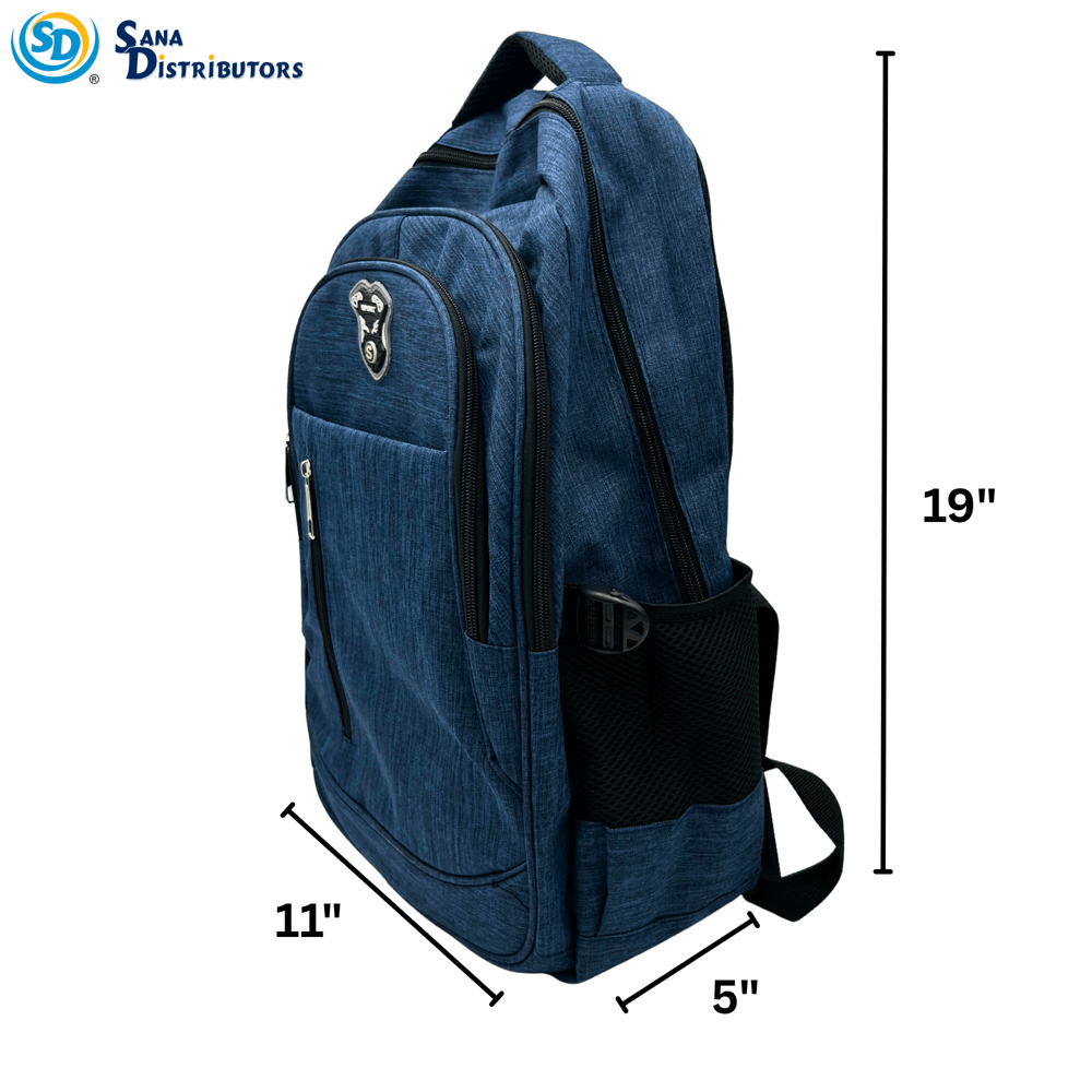 Sports Backpack [11" x 5" x 19"] - Assorted Colours