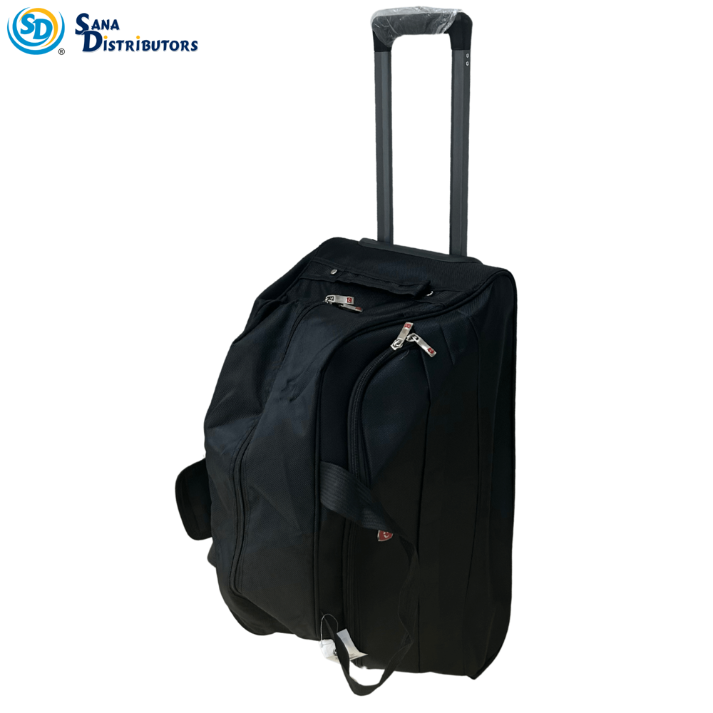 Luggage Bag W/ Wheels [23" x 13" x 13"]