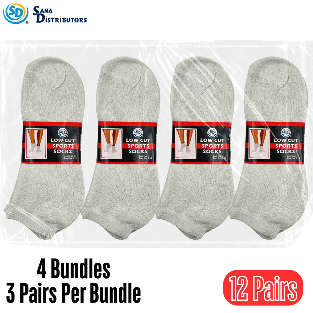 Sd Low Cut Sports Socks - Size 9-11