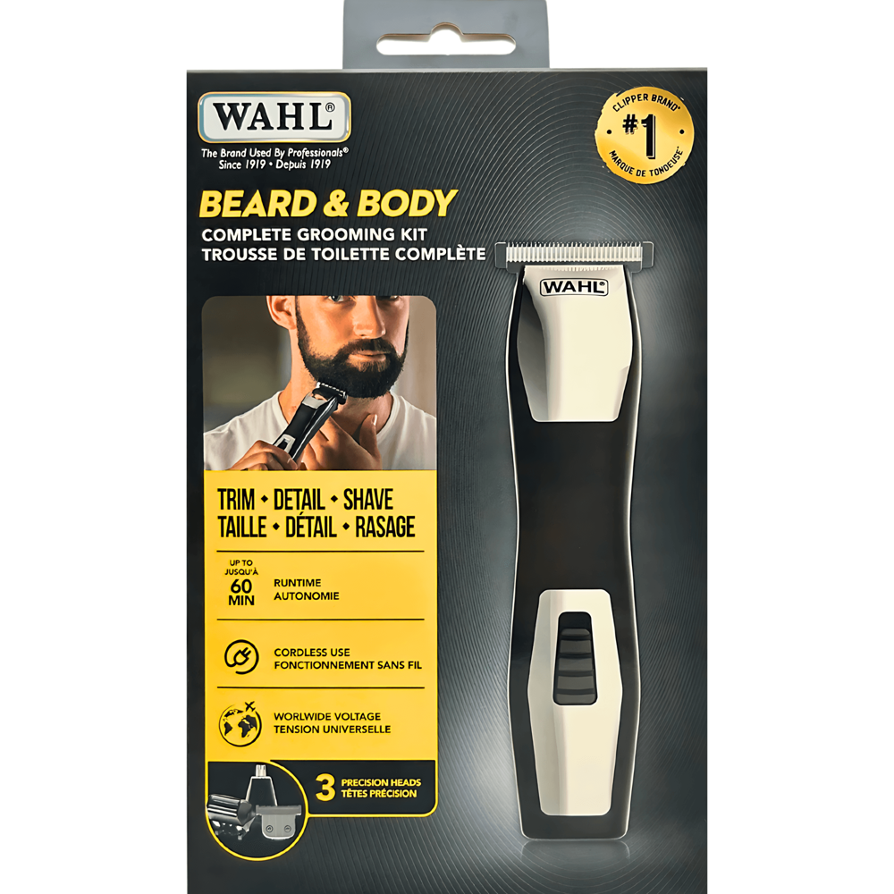 Wahl 3-in-1 Rechargeable Multigroomer 9pcs #3286