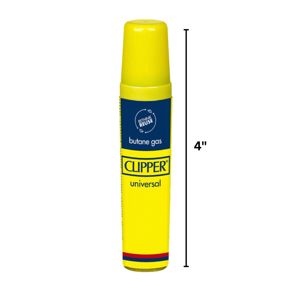 Clipper Butane Gas Yellow 16 mL 25pcs ($0.99 per Unit)
