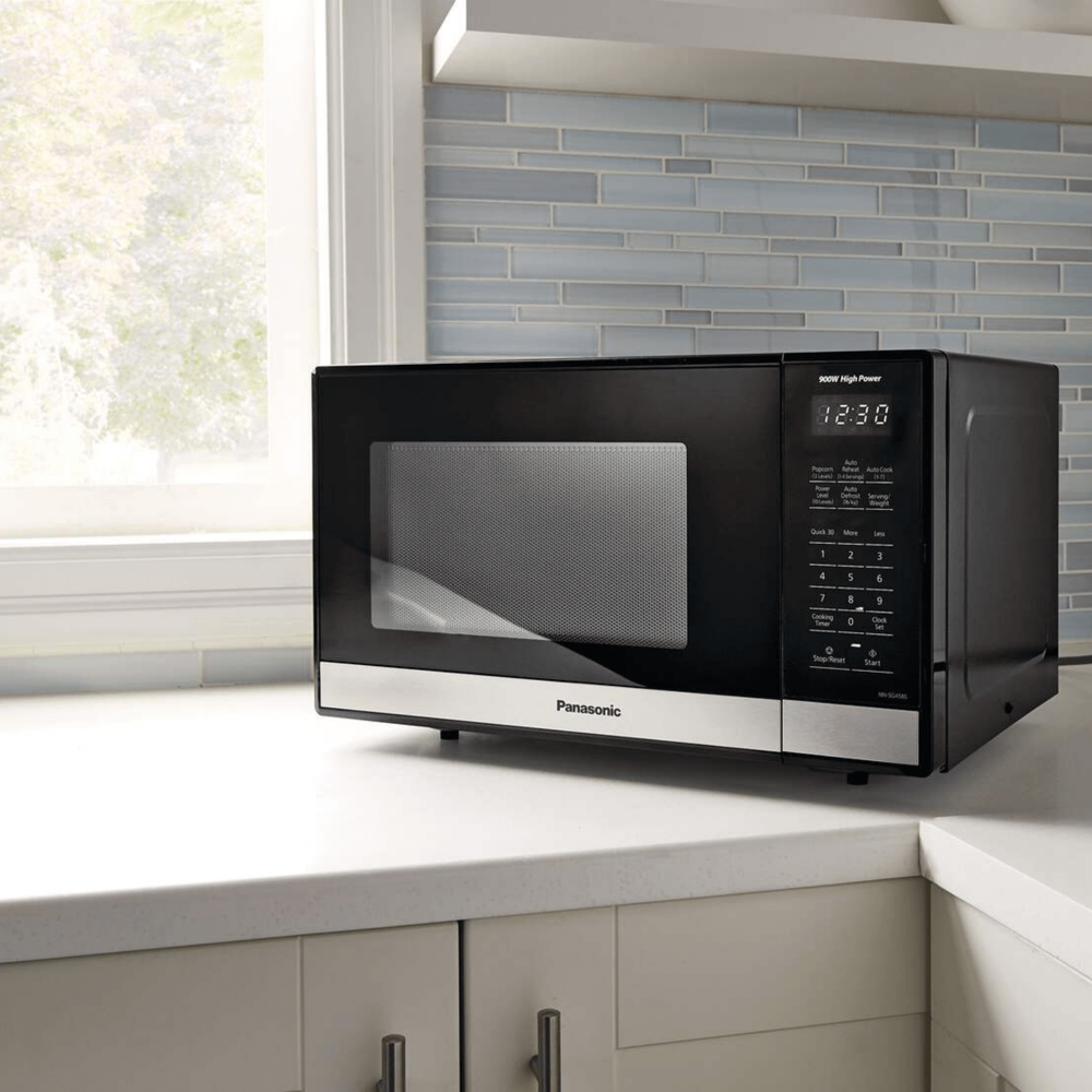 Panasonic Microwave Oven - Blk.steel - 900w #nn-sg458s (Ref.)