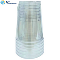 Plastic Cup Silver 10 Oz 6 Pcs