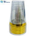 Plastic Cups Gold 7 Oz 6 Pcs