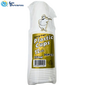 Plastic Cups White 12 Oz 30 Pcs