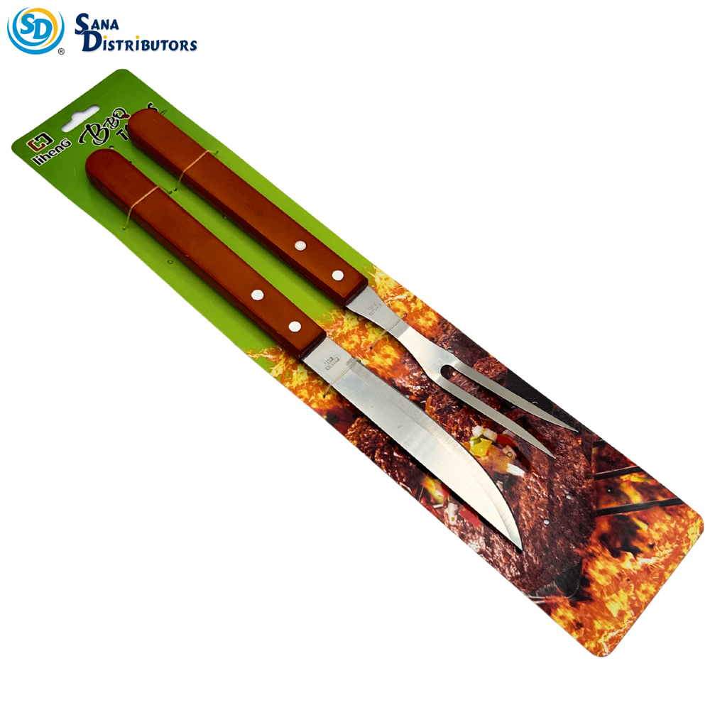Bbq Knife & Fork [14"]