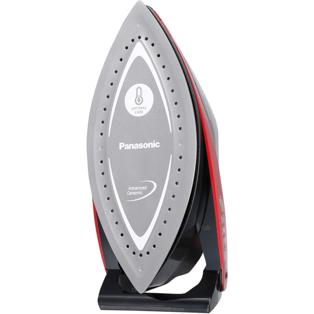 Panasonic Optimal Care Steam Iron ni-wt980 - Metallic Red