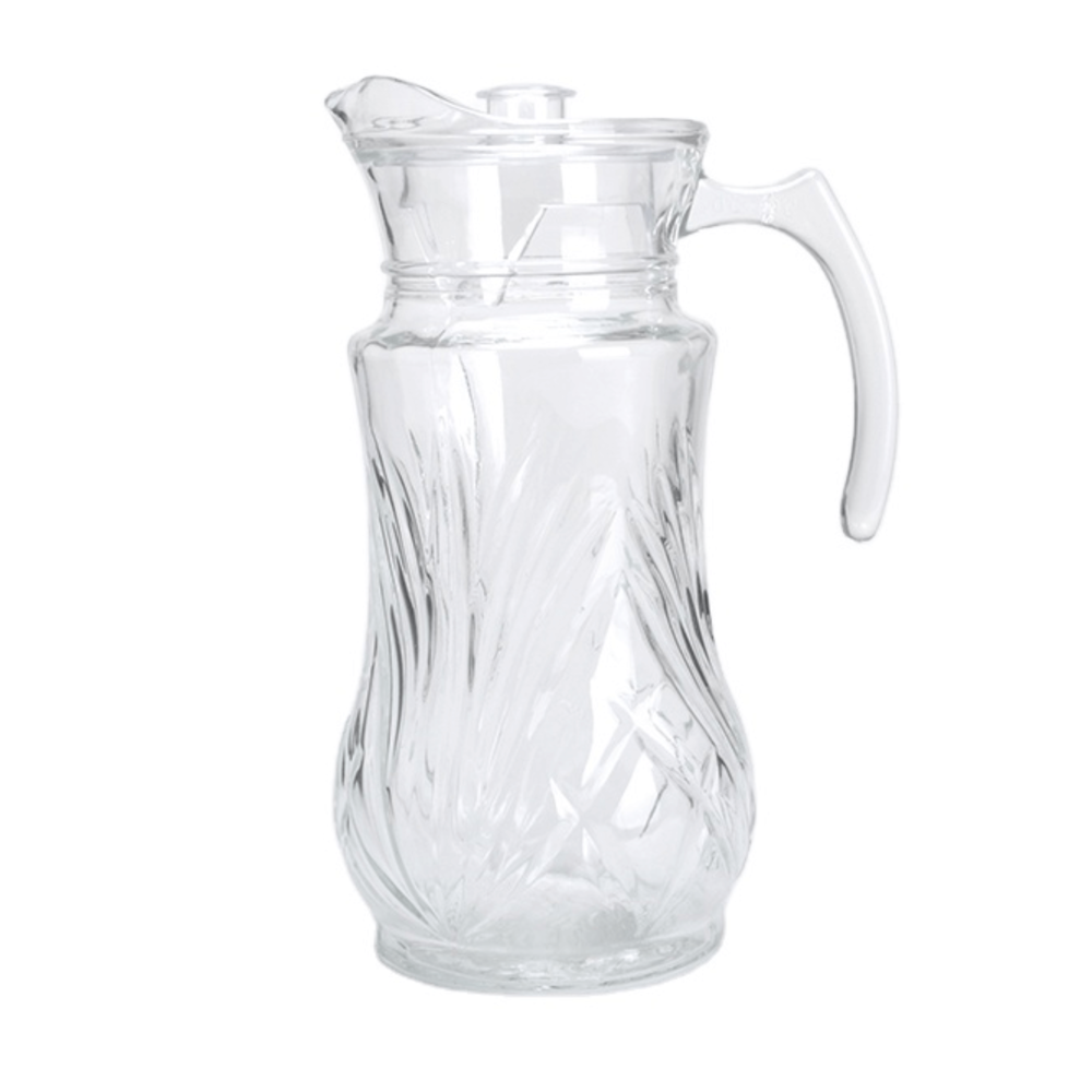 Glass Jug & Cup Set 8pcs