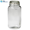 Glass Storage Jar 10"x4"