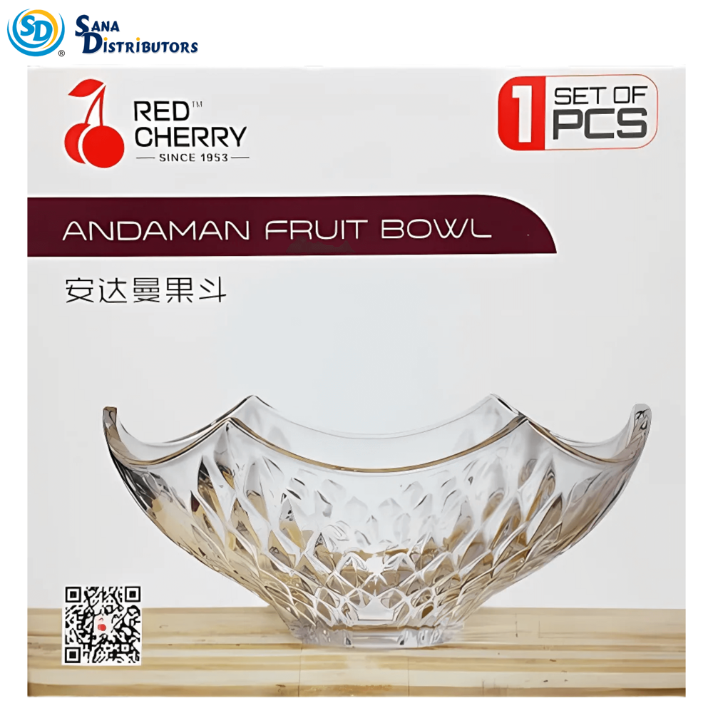 Glass Fruit Bowl [9.5 "x 4"]