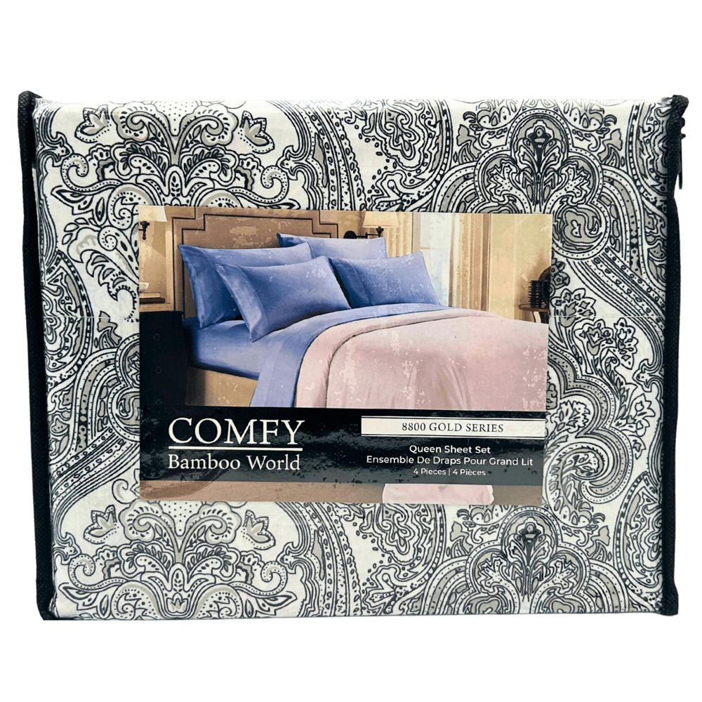 Queen Sheet Set 4pcs - Assorted Designs