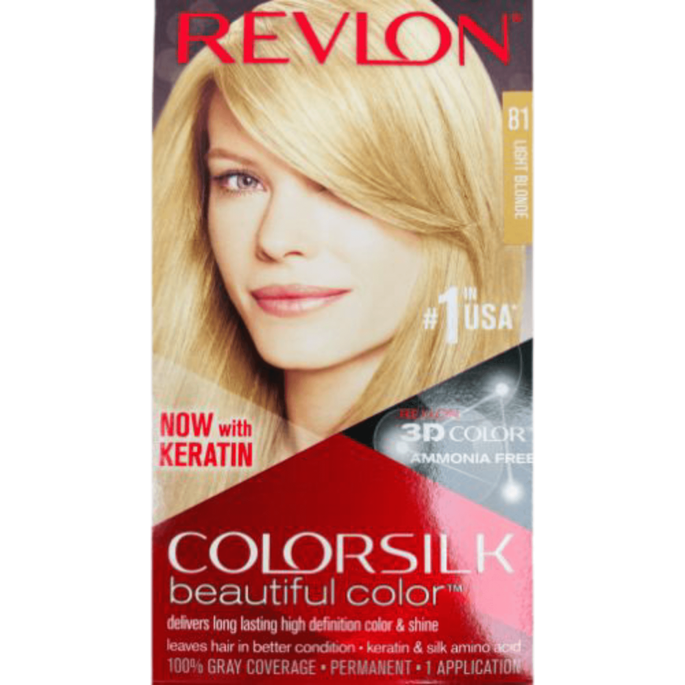 Revlon Color Silk #81 Light Blonde ($13.47 for 3pcs)