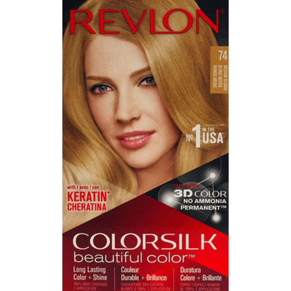 Revlon Colorsilk #74 Medium Blonde ($13.47 for 3pcs)