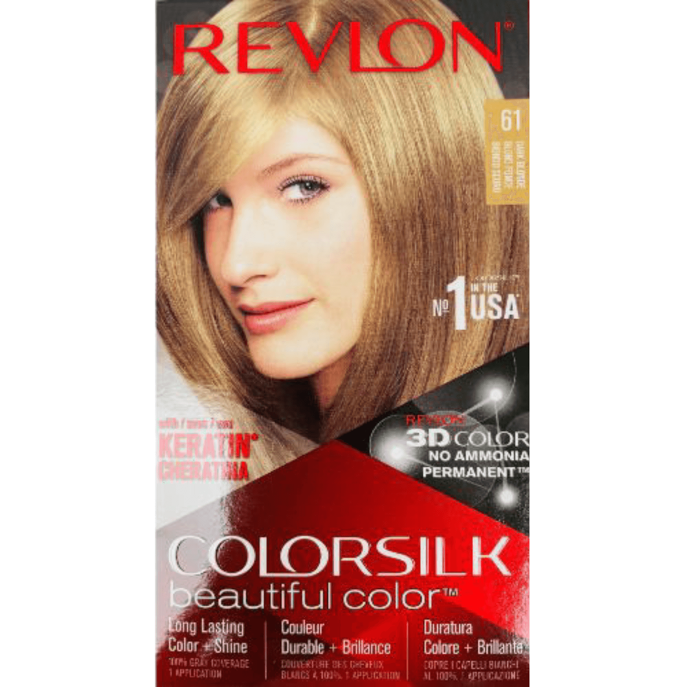 Revlon Color Silk #61 Dark Blonde ($13.47 for 3pcs)