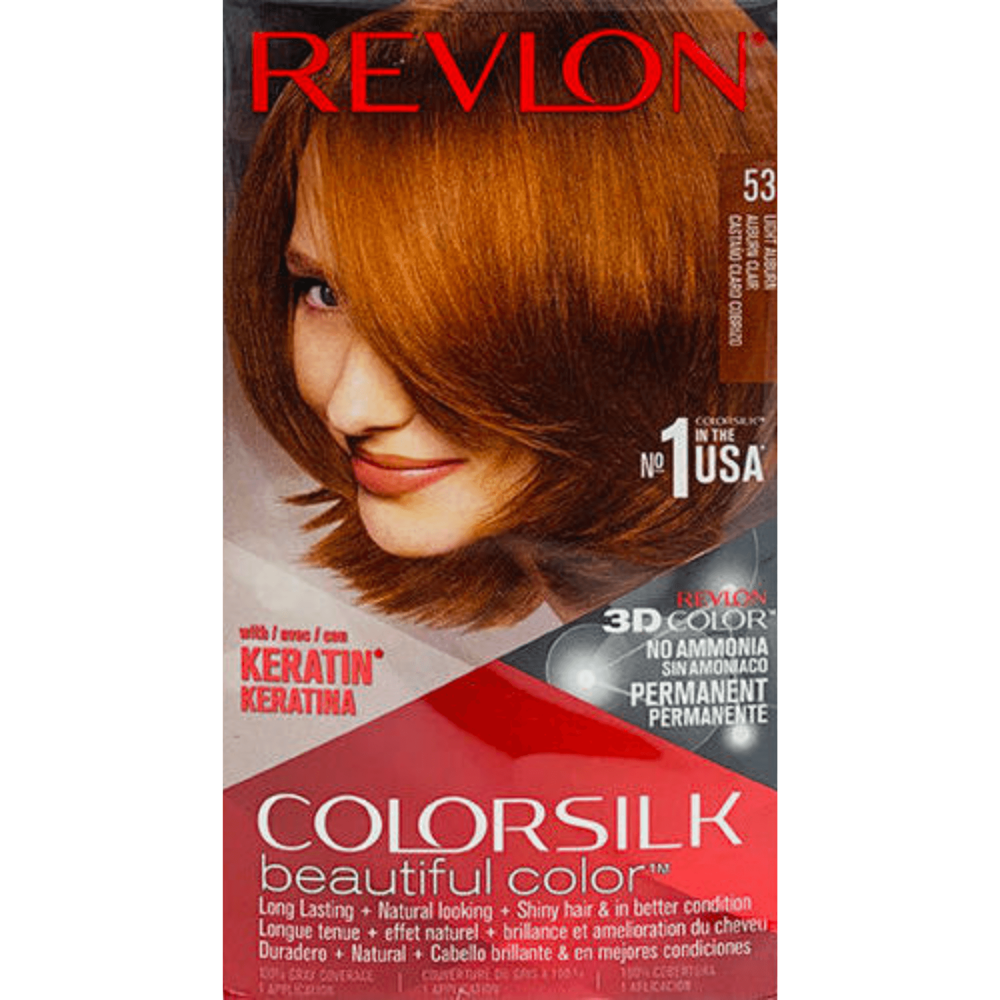 Revlon Colorsilk #53 Light Auburn ($13.47 for 3pcs)