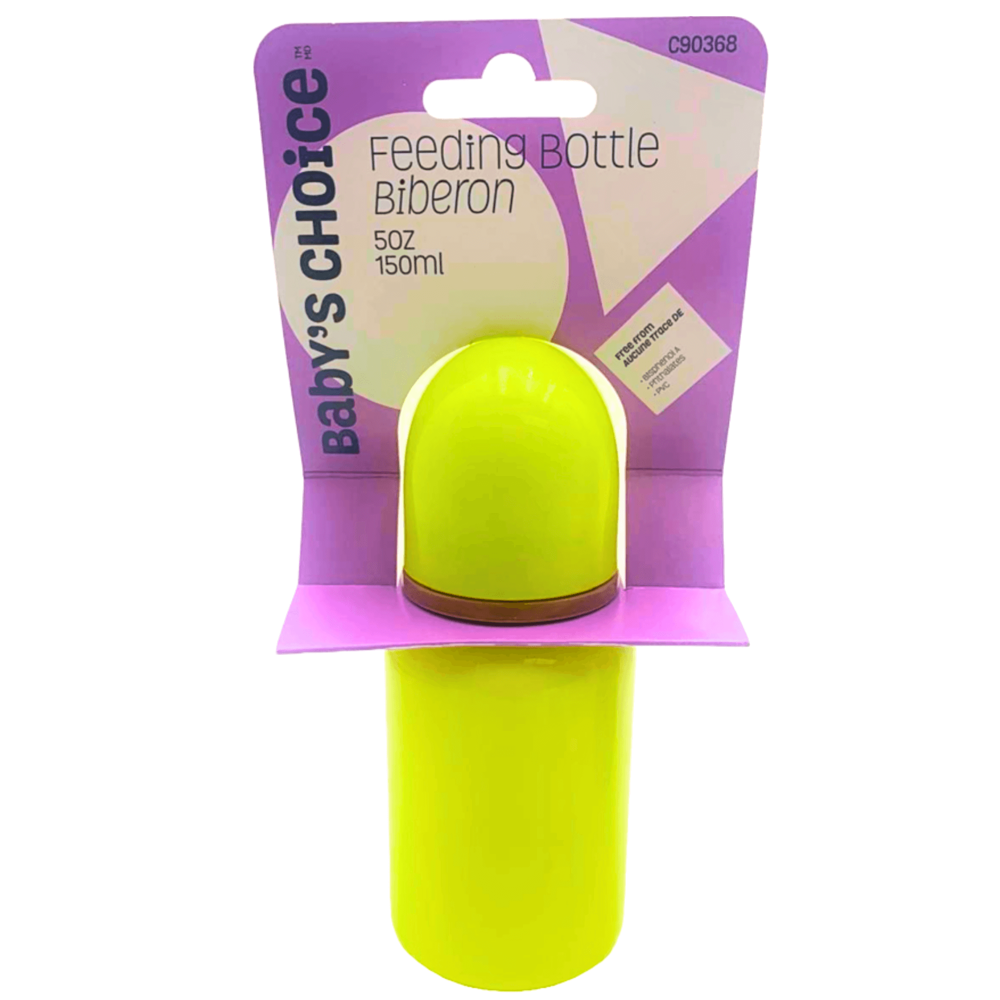 Baby Bottle W/ Silicone Nipple- 5 oz