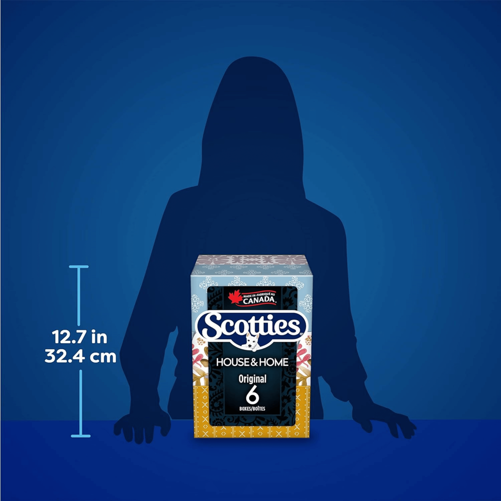 Scotties House & Home Tissues 2-ply 6pcs ($1.39 per Unit)