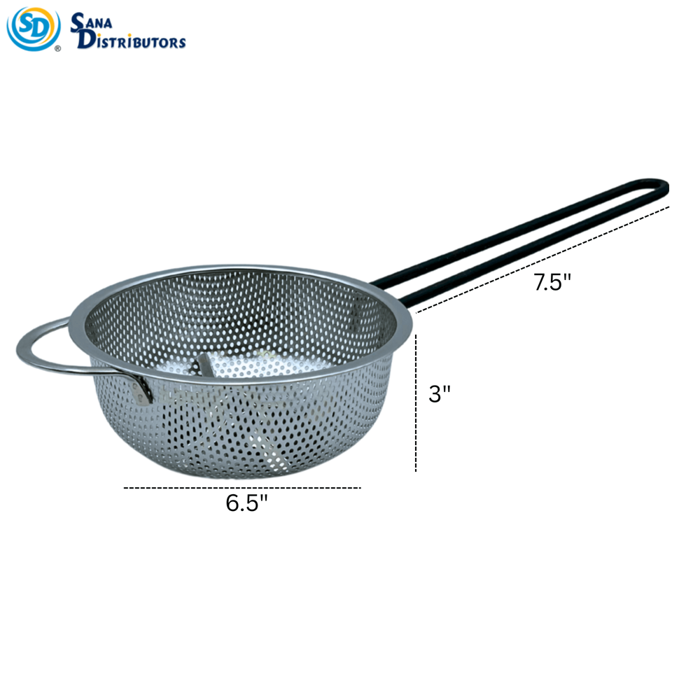 Stainless Steel Basket W/handle 6.5"
