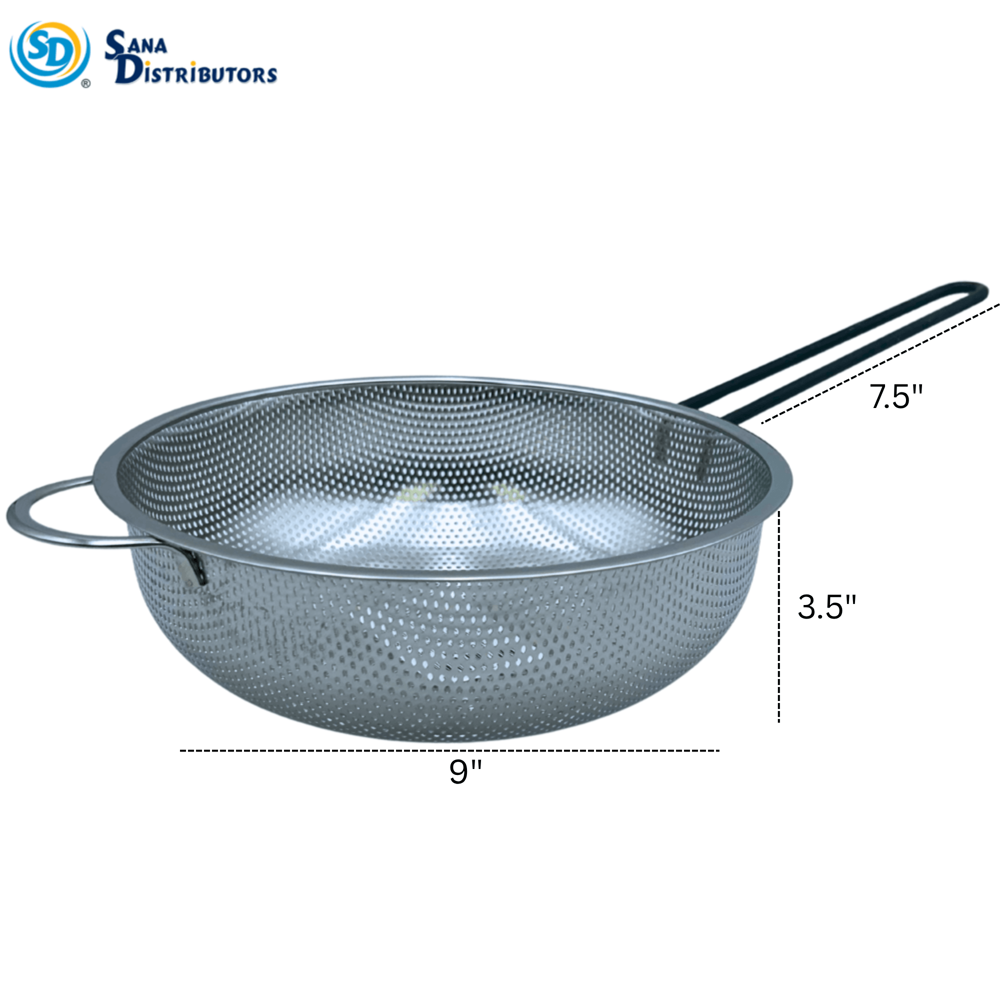 Stainless Steel Basket W/handle 9"