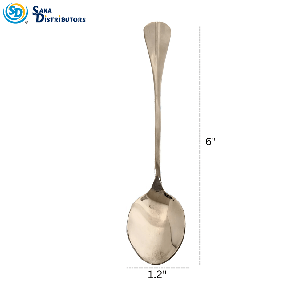 Stainless Steel Spoon 3pcs 6"