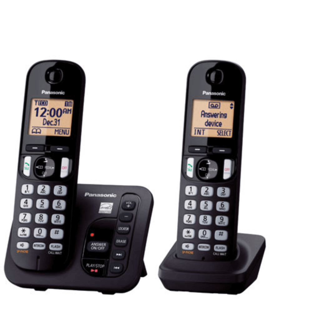 Panasonic Cordless Phone 2 Handsets #kxtgc222 (Refurbished)