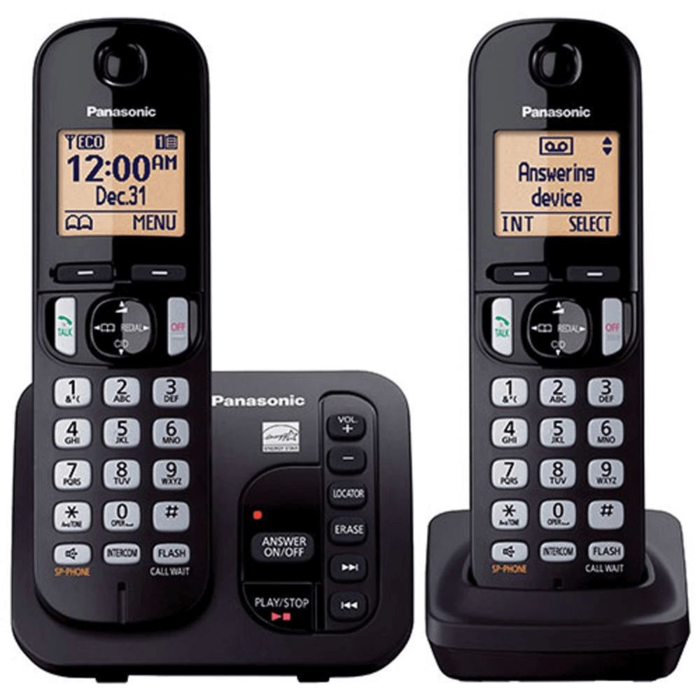 Panasonic Cordless Phone 2 Handsets #kxtgc222 (Refurbished)