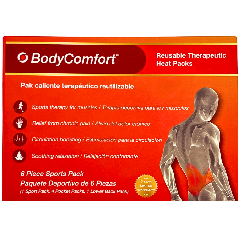 Bodycomfort Reusable Heat Packs 6pcs