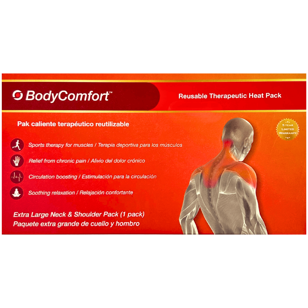 Bodycomfort Reusable Heat Packs 1pc - XL Neck/shoulder
