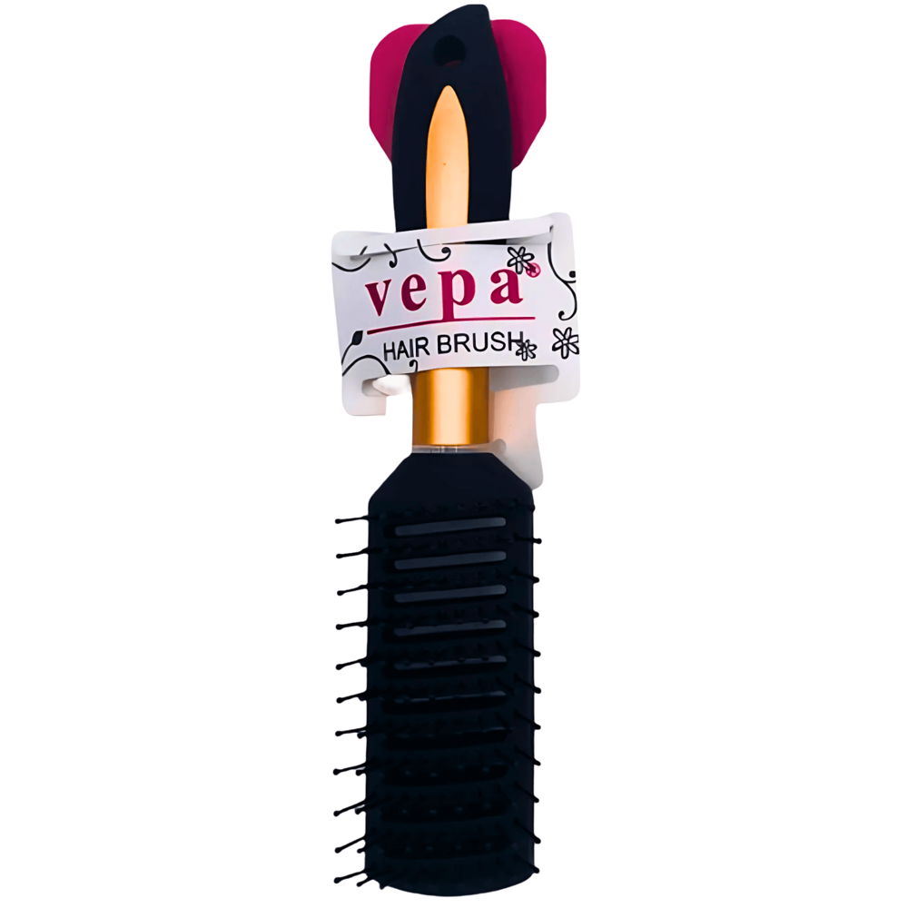 Plastic Comb - Gold and Black