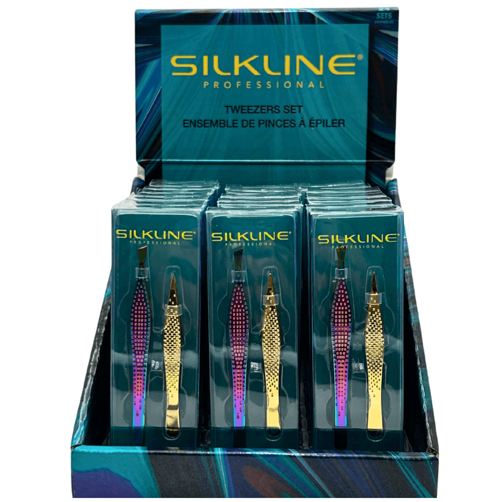 Silkline Tweezer Set ($29.99 for 24pcs)