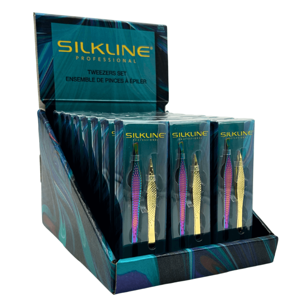 Silkline Tweezer Set ($29.99 for 24pcs)