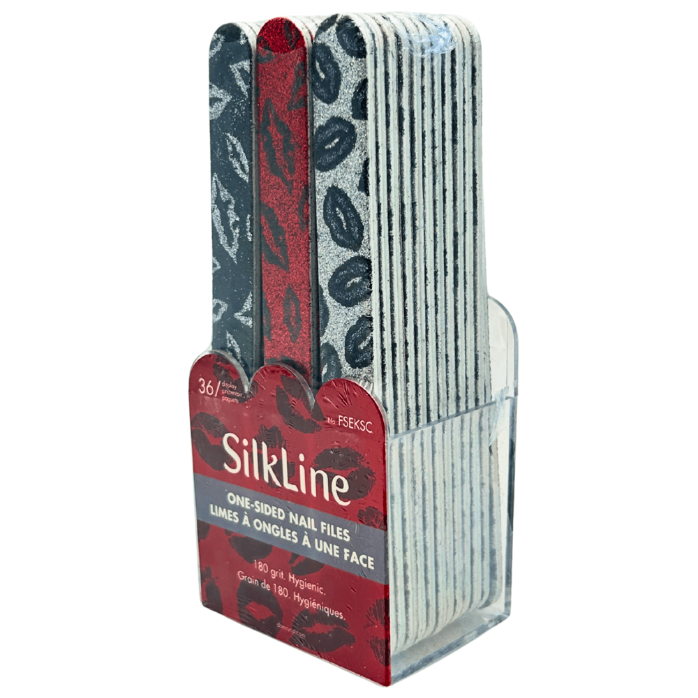 Silkline One Sided Nail Files 36pcs ($0.25 per Unit)