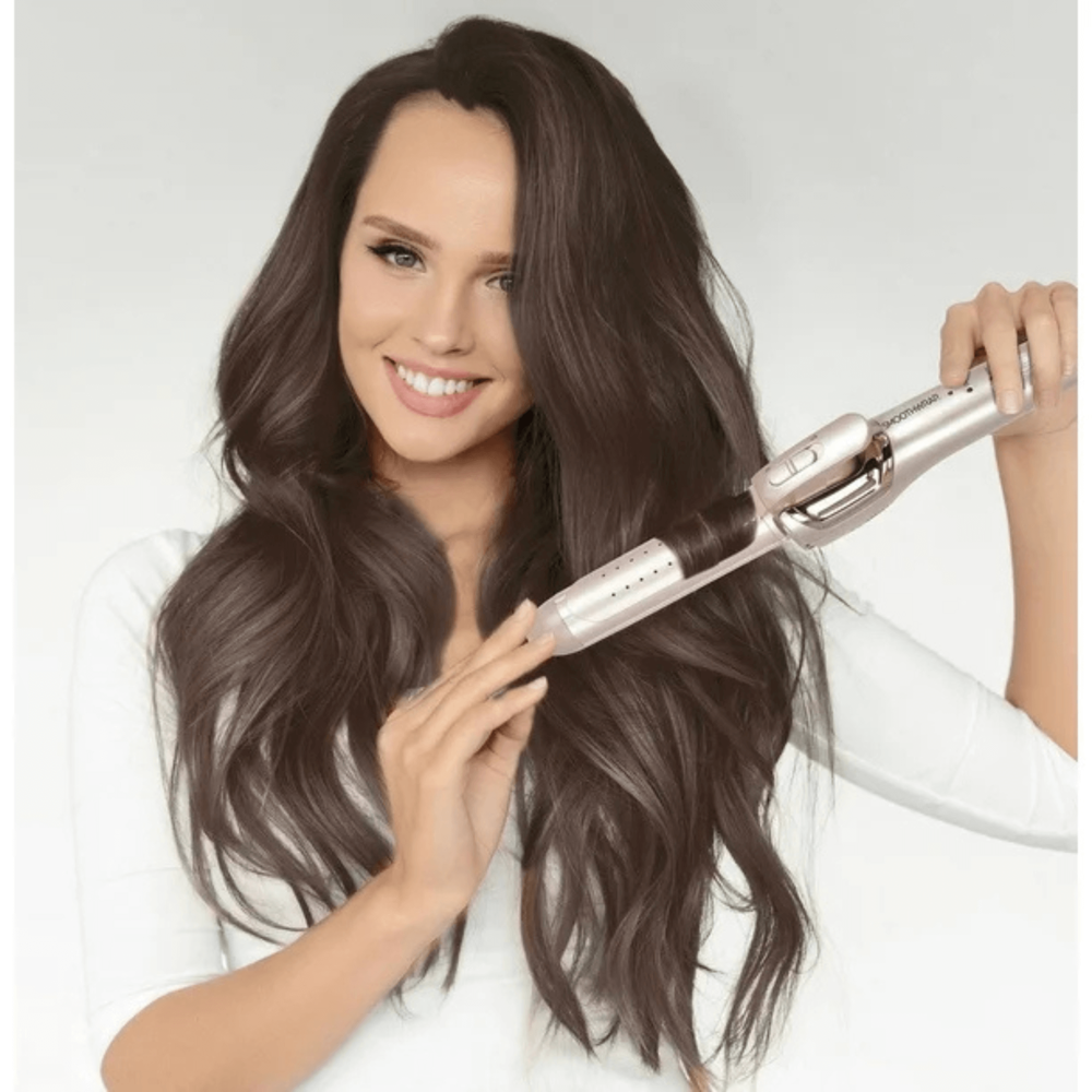 Conair Infiniti Pro Smoothwrap 2-in-1 Ceramic Straighten or Curler Styler #cs3290pkbrc