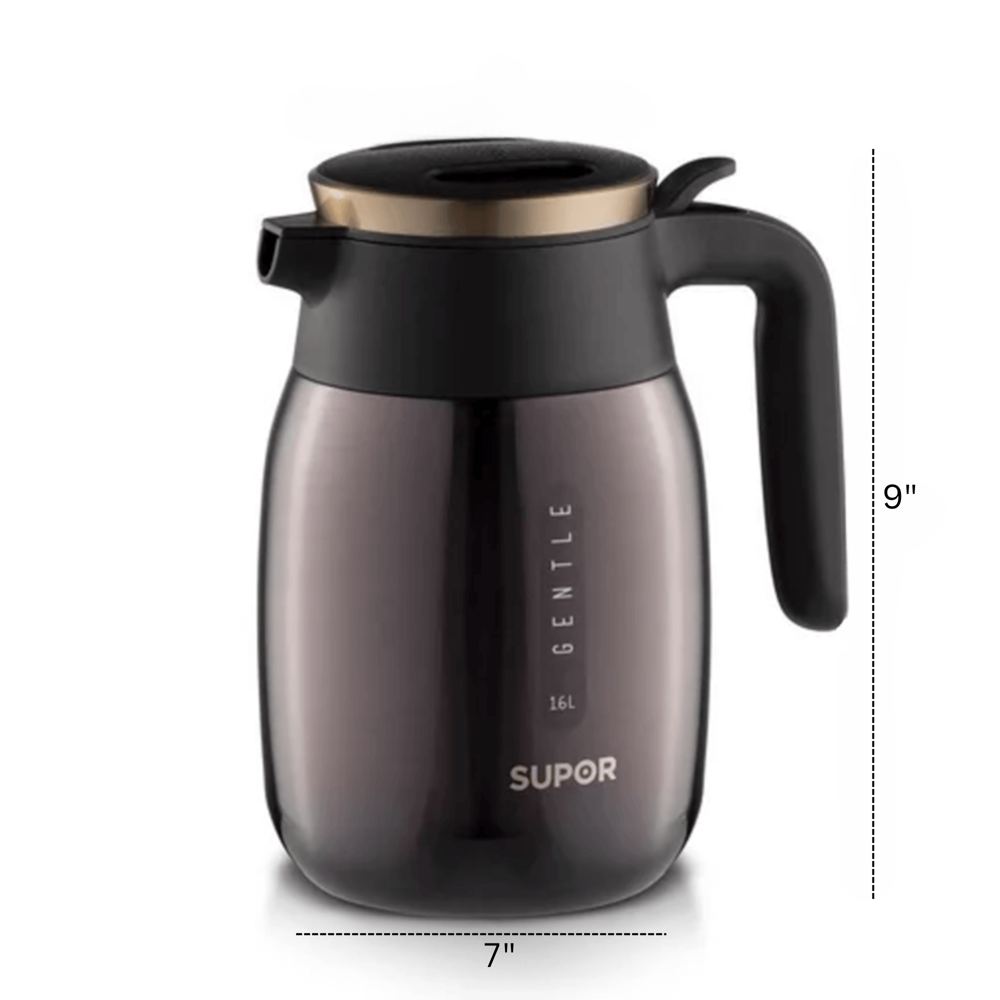 Supor Thermal Jug 1.6 L #kc16bk1c1
