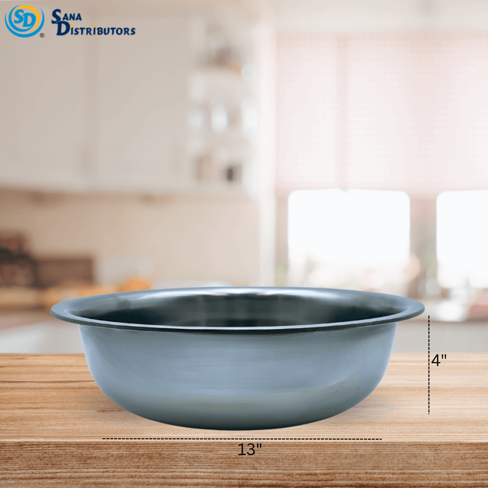 Stainless Steel Bowl 13"