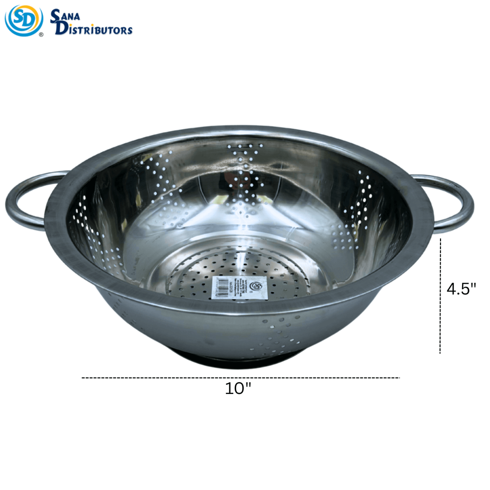 Stainless Steel Strainer Basket 10.5"