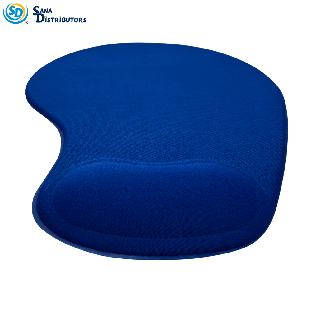 Mouse Pad with Wrist Support - Assorted Colours
