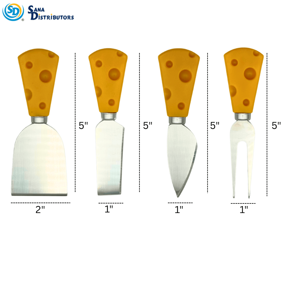 4pcs Cheese Knife Set