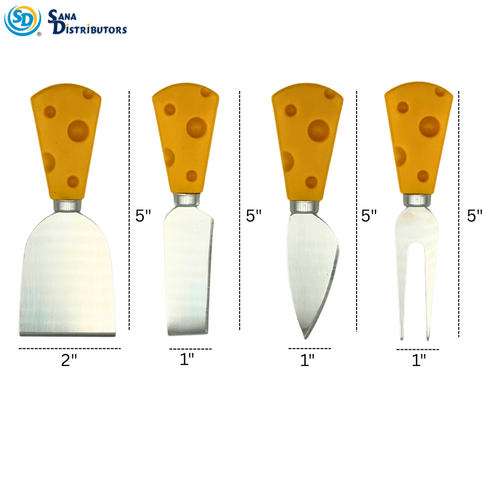 4pcs Cheese Knife Set