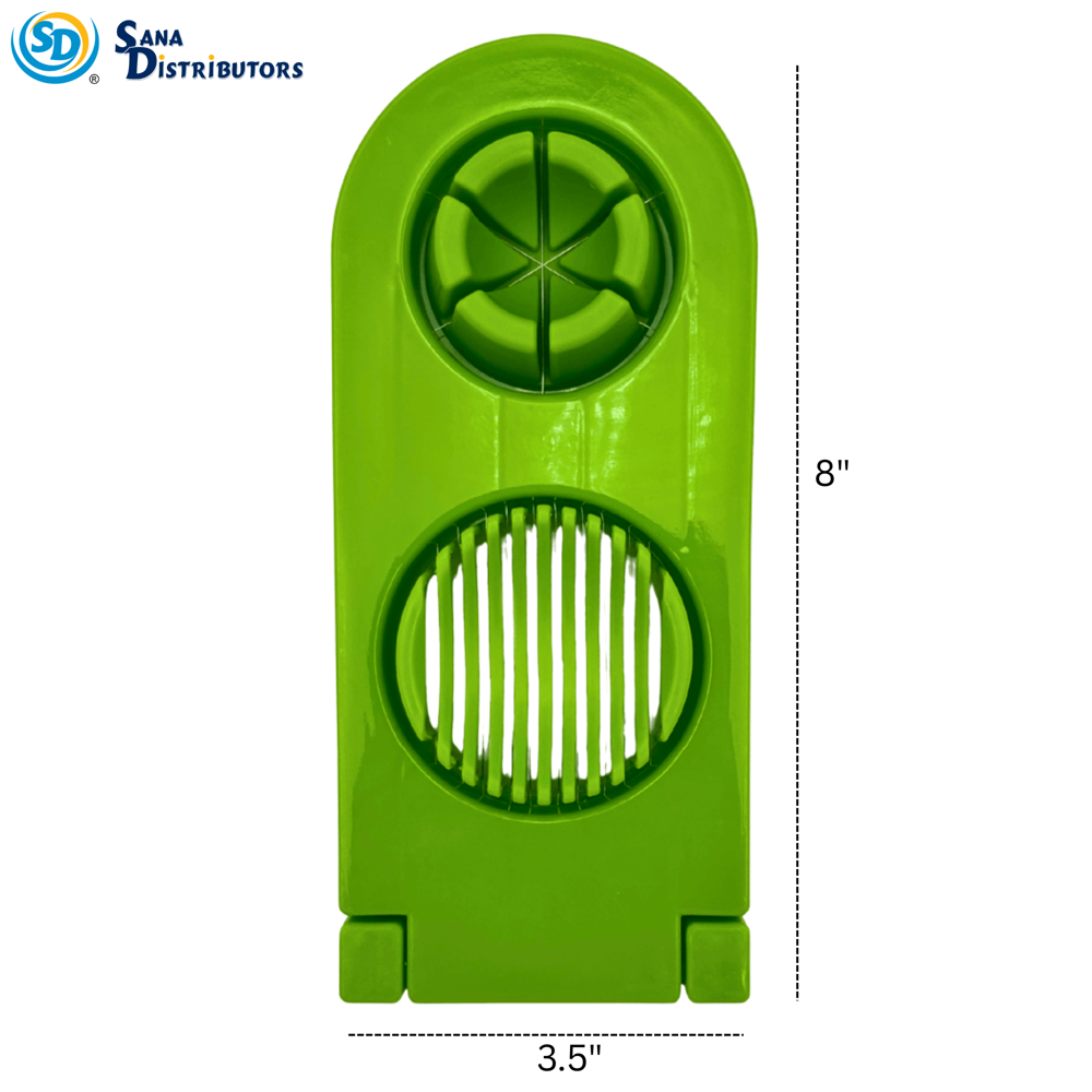 Plastic Egg Slicer W/steel Wires - Assorted Colours